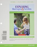 Exploring Marriages and Families Books a la Carte Plus NEW MySocLab with Pearson EText -- Access Card Package  cover art