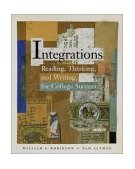 Integrations Reading, Thinking, and Writing for College Success 2002 9780155059955 Front Cover
