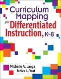 Curriculum Mapping for Differentiated Instruction, K-8  cover art