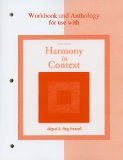 Workbook/Anthology for Use with Harmony in Context  cover art