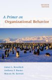 Primer on Organizational Behavior 