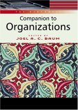 Blackwell Companion to Organizations  9780631216957 Front Cover