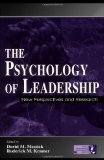 Psychology of Leadership New Perspectives and Research  9780805840957 Front Cover