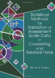 Statistical Methods for Validation of Assessment Scale Data in Counseling and Related Fields  cover art