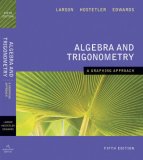 Algebra and Trigonometry A Graphing Approach 5th 2007 9780618851959 Front Cover