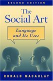 Social Art Language and Its Uses