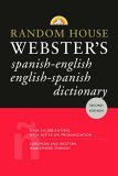Random House Webster's Spanish-English English-Spanish Dictionary Second Edition 2nd 2006 Large Type  9780375721960 Front Cover