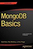 MongoDB Basics  9781484208960 Front Cover