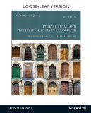 Ethical, Legal, and Professional Issues in Counseling, Loose-Leaf Version 4th 9780133388961 Front Cover