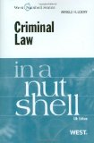 Loewy's Criminal Law in a Nutshell, 5th  cover art