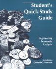 Engineering Economic Analysis: Student Pak II Study Guide and Diskette  9780910554961 Front Cover
