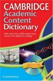 Cambridge Academic Content Dictionary  cover art