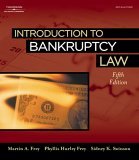 Introduction to Bankruptcy Law 5th 2006 Revised  9781418040963 Front Cover