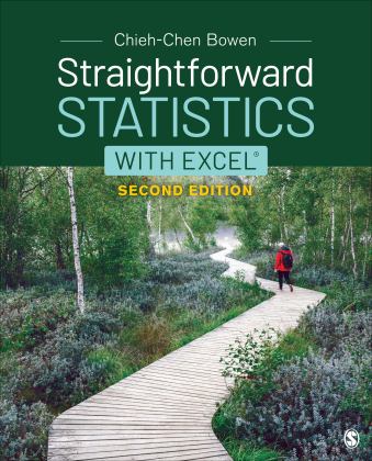 Straightforward Statistics with Excel 2nd 9781544361963 Front Cover