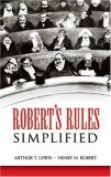 Robert's Rules Simplified  9780486450964 Front Cover