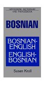 Bosnian-English/English-Bosnian Dictionary and Phrasebook 1997 9780781805964 Front Cover