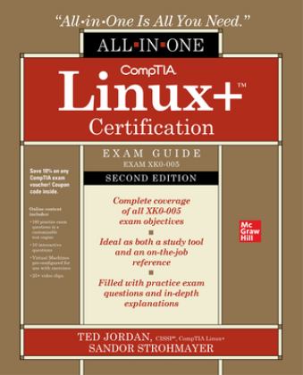 CompTIA Linux+ Certification All-In-One Exam Guide, Second Edition (Exam XK0-005) 2nd 9781264798964 Front Cover