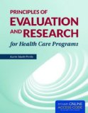 Principles of Evaluation and Research for Health Care Programs  cover art