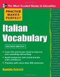 Practice Makes Perfect Italian Vocabulary  cover art