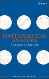 Mathematical Analysis A Concise Introduction cover art