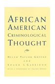 African American Criminological Thought  9780791446966 Front Cover