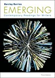 Emerging Contemporary Readings for Writers 3rd 9781457697968 Front Cover