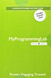 MyProgrammingLab with Pearson EText -- Access Code Card -- for Starting Out with Python 4th 9780134484969 Front Cover