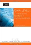 CAIA Level I An Introduction to Core Topics in Alternative Investments 2nd 9781118250969 Front Cover