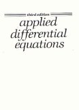 Applied Differential Equations 3rd 9780130400970 Front Cover