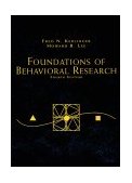Foundations of Behavioral Research 4th 1999 Revised  9780155078970 Front Cover