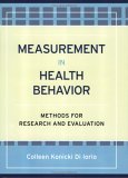 Measurement in Health Behavior Methods for Research and Evaluation cover art