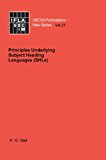 Principles Underlying Subject Heading Languages (SHLs) 1999 9783598113970 Front Cover