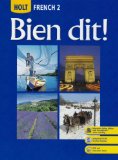 Holt Bien Dit!, Level 2  9780030426971 Front Cover