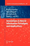 Innovations in Neural Information Paradigms and Applications 2012 9783642260971 Front Cover