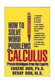 How to Solve Word Problems in Calculus  cover art