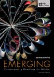 Emerging Contemporary Readings for Writers 2nd 9781457601972 Front Cover
