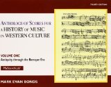 Anthology of Scores Volume I for History of Music in Western Culture  cover art