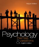 Psychology Themes and Variations 8th 2008 9780495601975 Front Cover