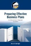 Preparing Effective Business Plans An Entrepreneurial Approach