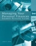 Managing Your Personal Finances 3rd 1996 Activity Book  9780538628976 Front Cover