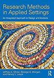 Research Methods in Applied Settings: An Integrated Approach to Design and Analysis  9781138852976 Front Cover