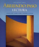 Abriendo Paso: Lectura Second Edition 2007c Lectura  9780131660977 Front Cover