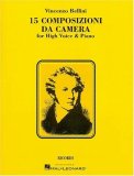 15 Composizioni Da Camera For High Voice and Piano  9780793572977 Front Cover