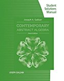 Contemporary Abstract Algebra:  cover art
