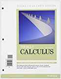 Thomas' Calculus, Books a la Carte Edition  cover art