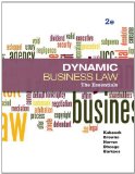 Dynamic Business Law 2nd 9780073524979 Front Cover