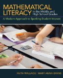 Mathematical Literacy in the Middle and High School Grades A Modern Approach to Sparking Student Interest cover art