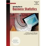 Introduction to Business Statistics A Microsoft Excel Integrated Approach 6th 2002 9780324156980 Front Cover
