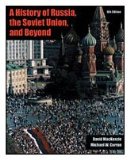 History of Russia, the Soviet Union, and Beyond (with InfoTrac) 6th 2001 Revised  9780534586980 Front Cover