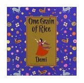One Grain of Rice: a Mathematical Folktale  cover art